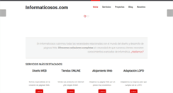 Desktop Screenshot of informaticosos.com