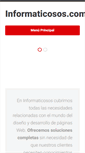 Mobile Screenshot of informaticosos.com