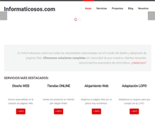 Tablet Screenshot of informaticosos.com